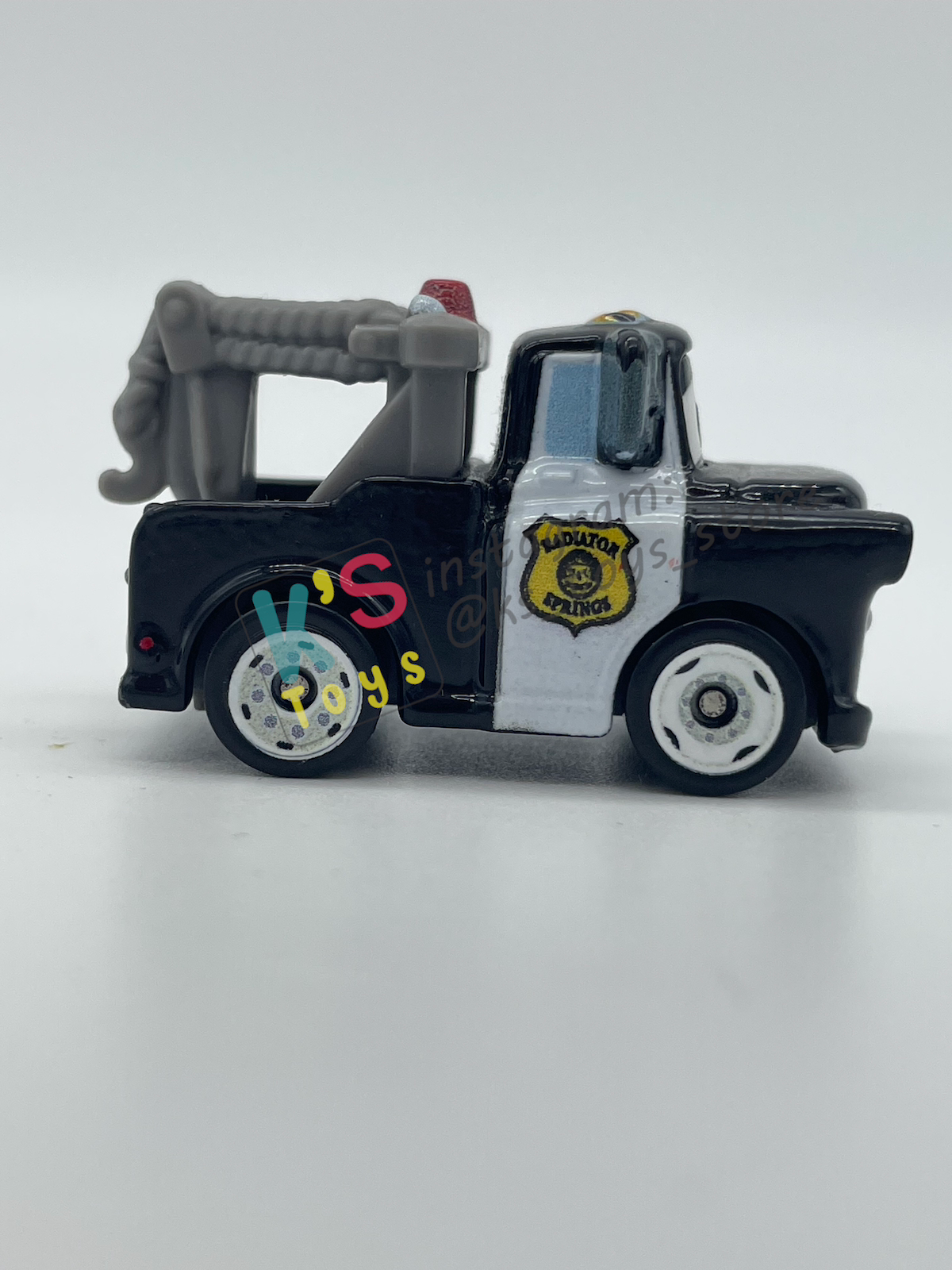 Loose Mini Racers Pixar Disney Cars, OFFICER MATER - Mint / Near Mint Condition