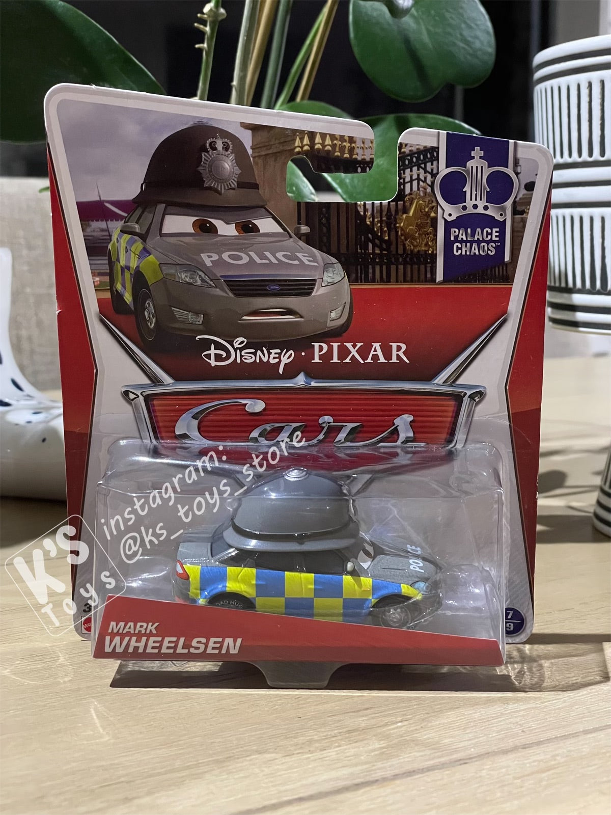 DISNEY PIXAR CARS "MARK WHEELSEN" PALACE CHAOS SERIES- BNIP