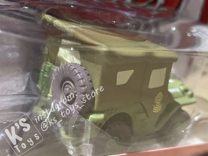 DISNEY PIXAR CARS BY MATTEL, “SARGE" WHEEL WELL MOTEL SERIES - BNIP