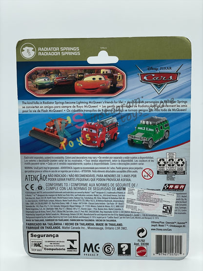 DELUXE DISNEY PIXAR CARS "MATER WITH CONE TEETH" - BNIP