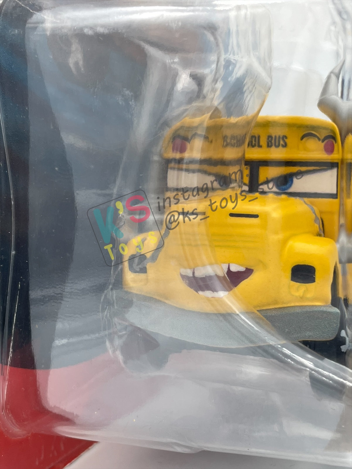 DELUXE DISNEY PIXAR CARS - MISS FRITTER - THUNDER HOLLOWS SERIES - BNIP - CRACKED BLISTER!!