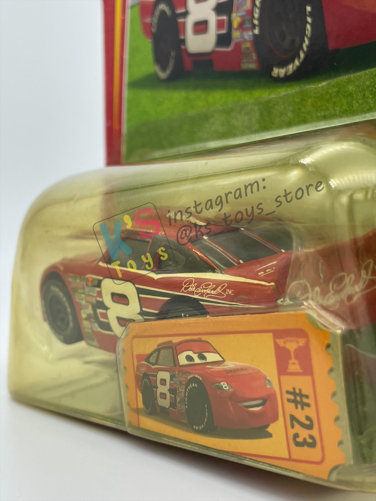 DISNEY PIXAR CARS BY MATTEL, RACE ORAMA SERIES - DALE EARNHARDT JR - BNIP - READ DESCRIPTION!!!
