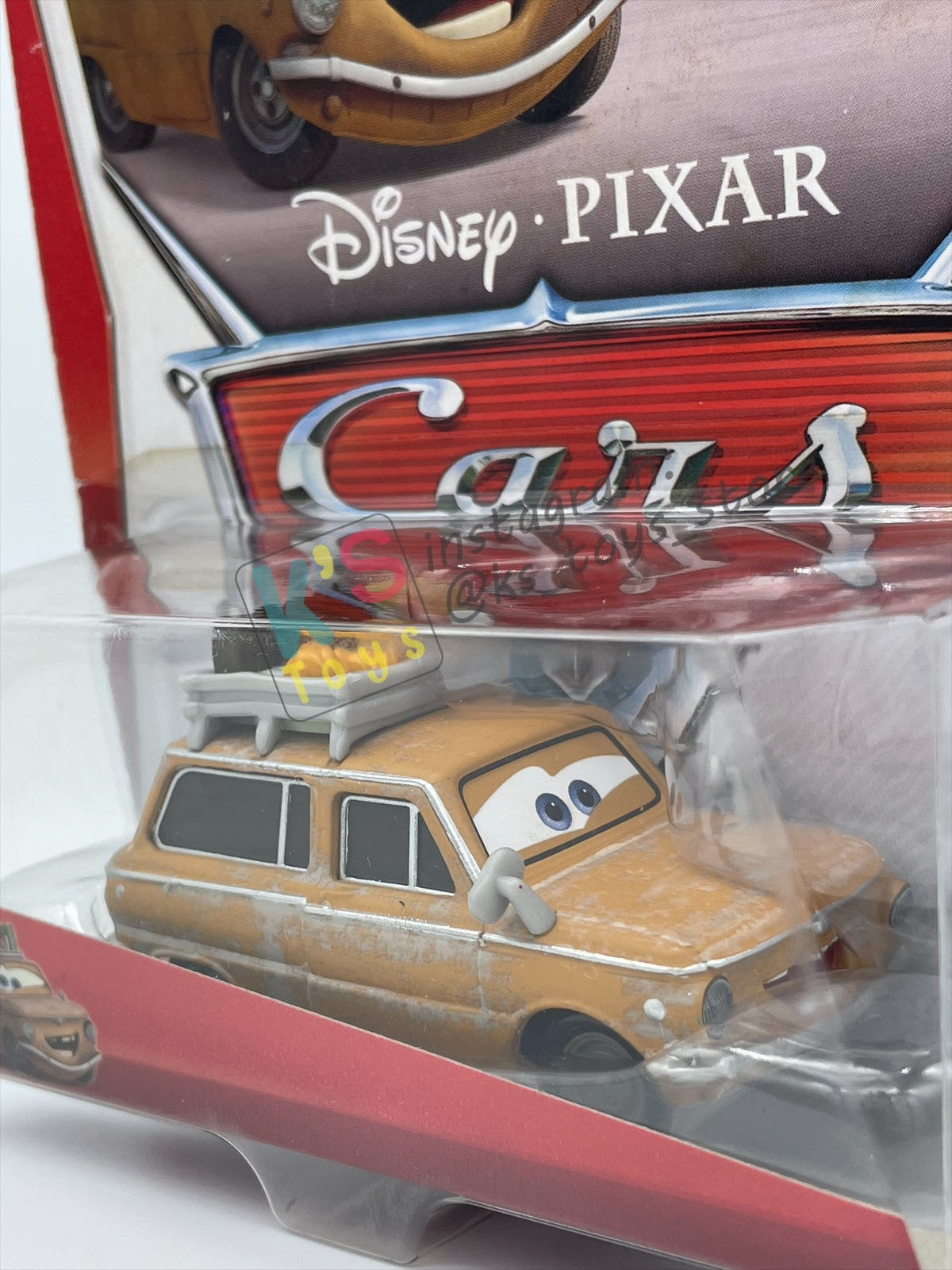 DISNEY PIXAR CARS 1:55 BY MATTEL, "LUBEWIG" - PARIS TOUR SERIES - BNIP