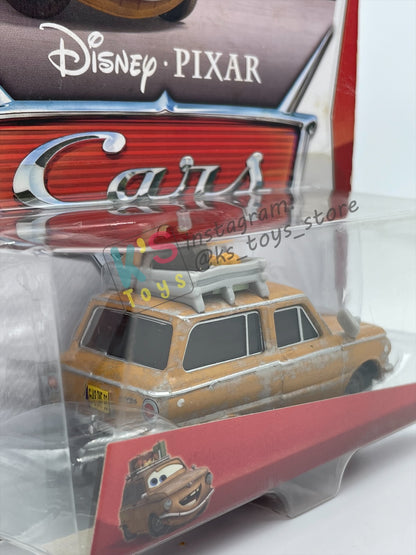 DISNEY PIXAR CARS 1:55 BY MATTEL, "LUBEWIG" - PARIS TOUR SERIES - BNIP