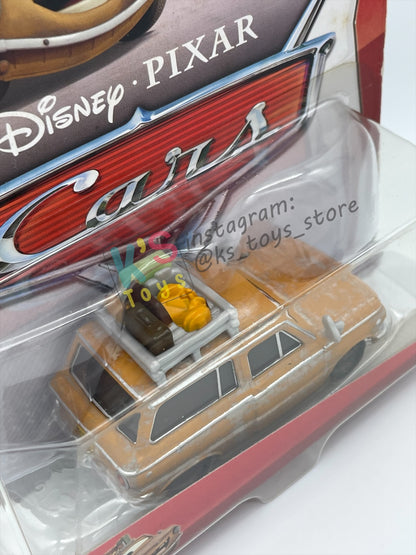 DISNEY PIXAR CARS 1:55 BY MATTEL, "LUBEWIG" - PARIS TOUR SERIES - BNIP