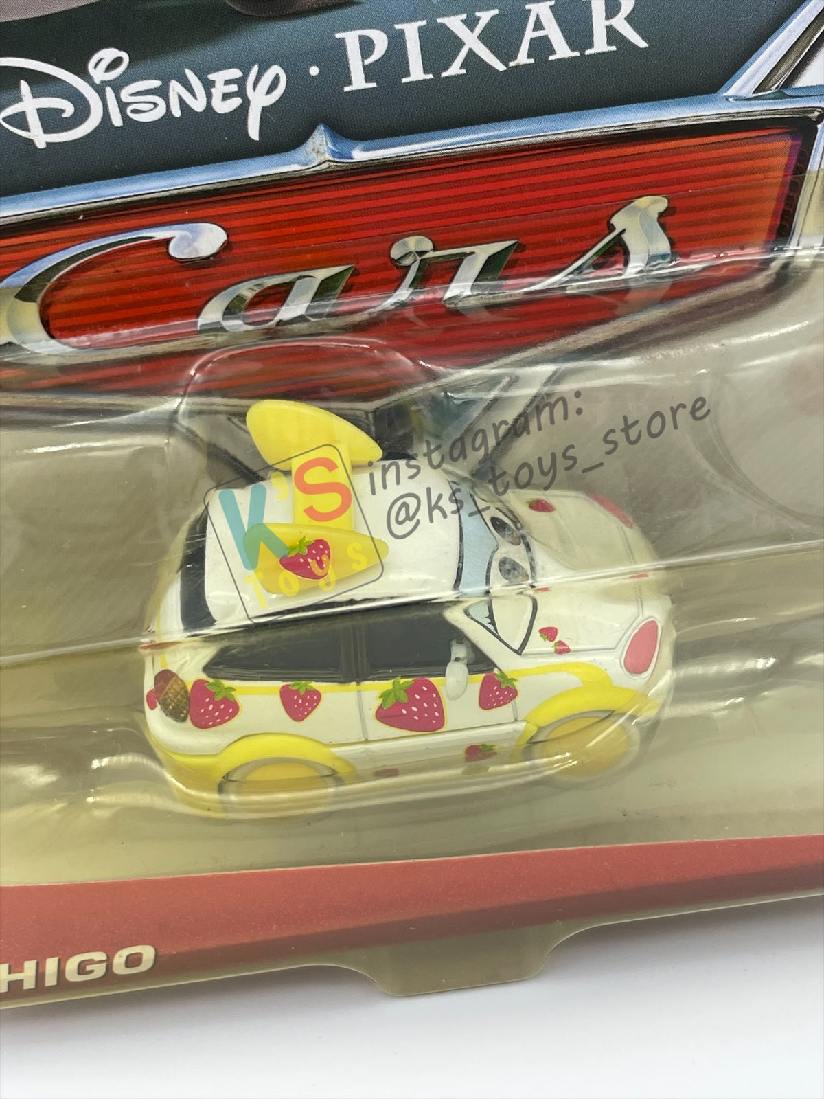 DISNEY PIXAR CARS 1:55 BY MATTEL, ICHIGO - TUNERS CHASE PACKAGE  - BNIP - READ DESCRIPTION!!!
