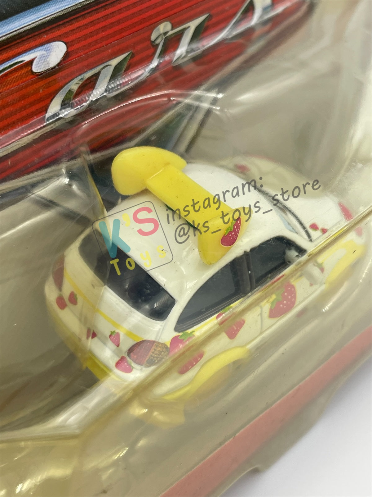 DISNEY PIXAR CARS 1:55 BY MATTEL, ICHIGO - TUNERS CHASE PACKAGE  - BNIP - READ DESCRIPTION!!!