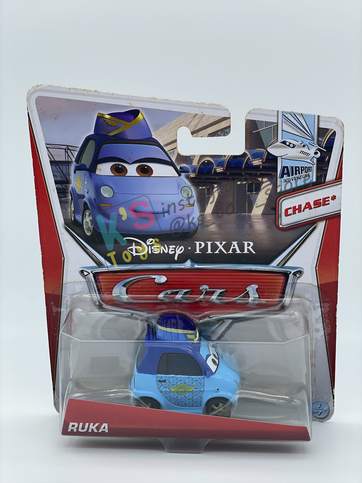 DISNEY PIXAR CARS BY MATTEL, RUKA - AIRPORT ADVENTURE SERIES - BNIP