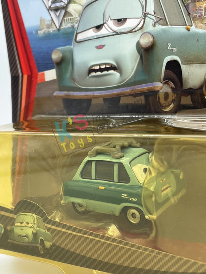 DISNEY PIXAR CARS BY MATTEL, "PROFESSOR Z" - CARS 2 SERIES - BNIP - READ DESCRIPTION!!!