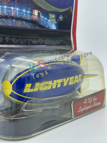 DISNEY PIXAR CARS BY MATTEL, AL OFT THE LIGHTYEAR BLIMP - WALMART VERSION - BNIP