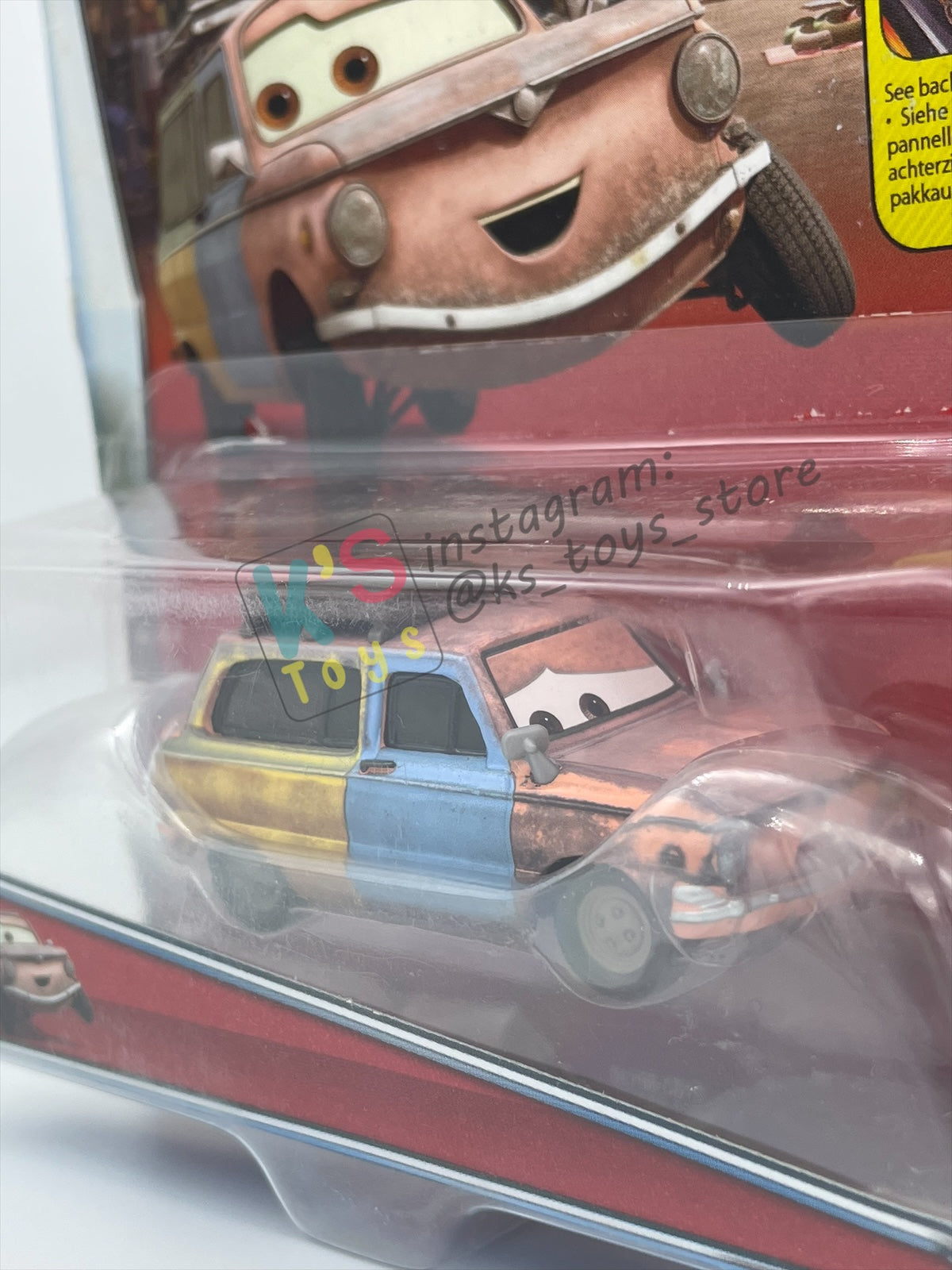 Rare Disney Pixar Cars 1:55 by Mattel, Jason Hubkap - Paris Tours Market - BNIP - READ DESCRIPTION!!!!