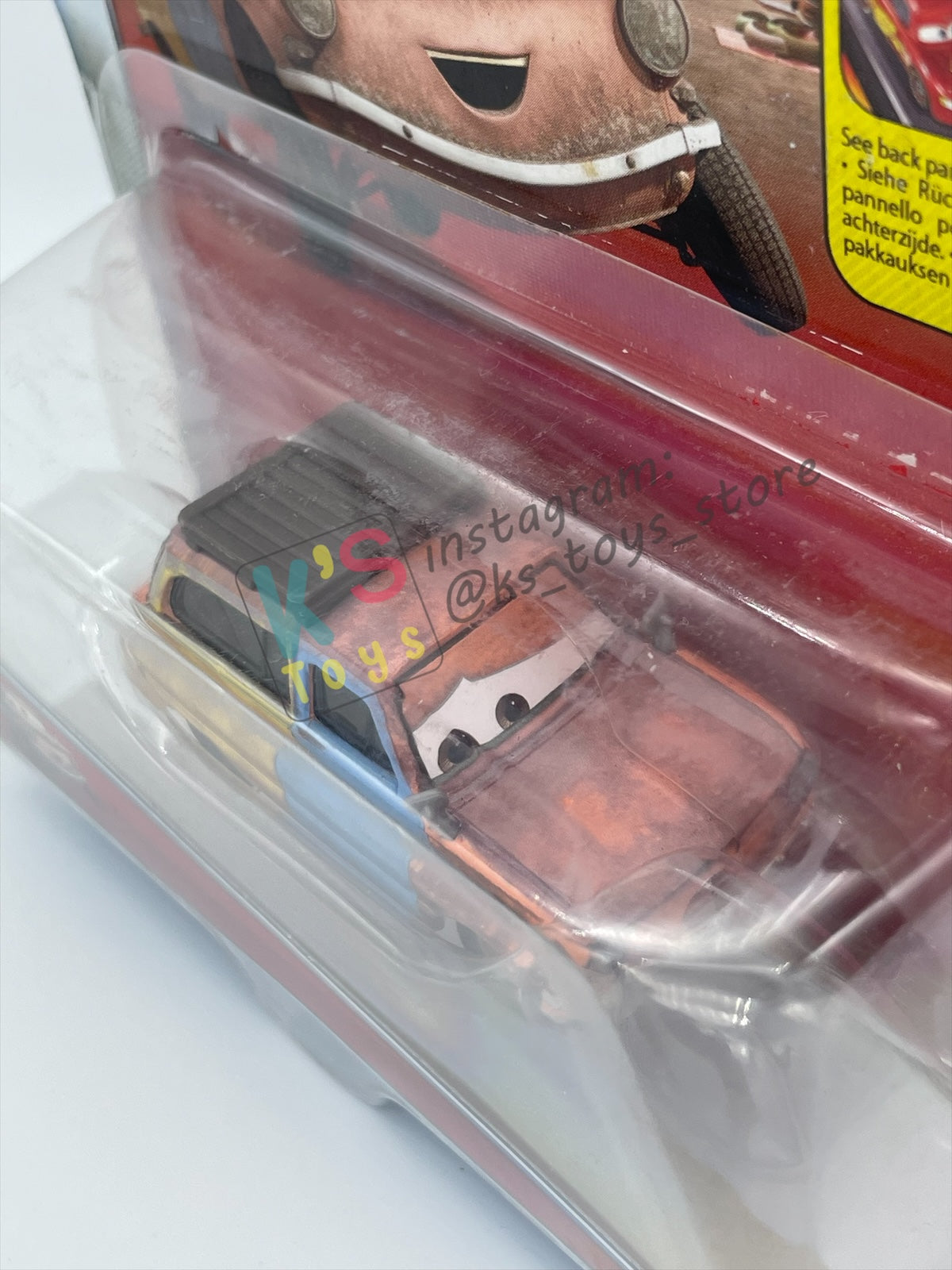 Rare Disney Pixar Cars 1:55 by Mattel, Jason Hubkap - Paris Tours Market - BNIP - READ DESCRIPTION!!!!