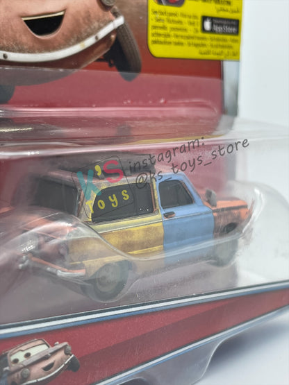 Rare Disney Pixar Cars 1:55 by Mattel, Jason Hubkap - Paris Tours Market - BNIP - READ DESCRIPTION!!!!