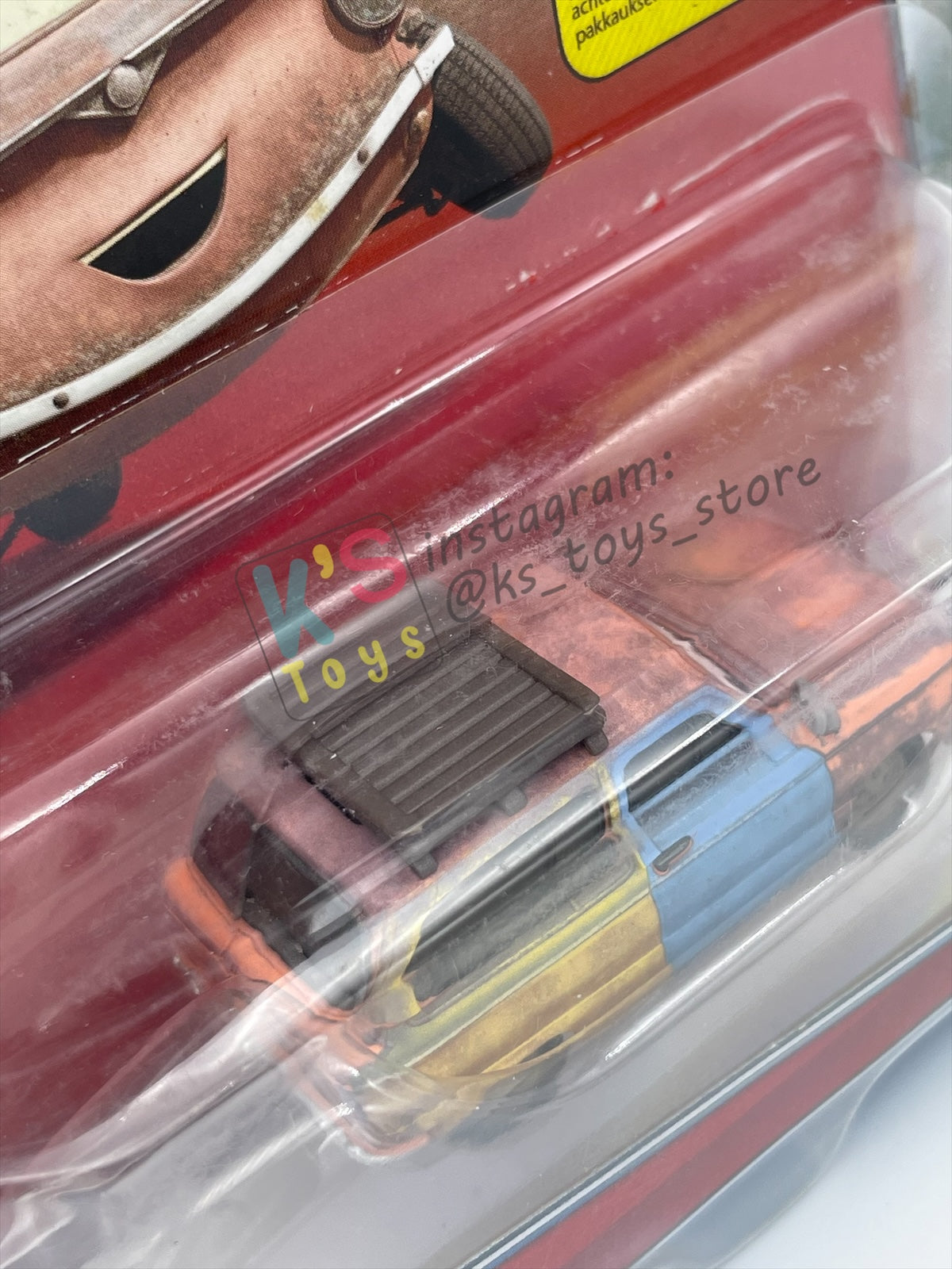 Rare Disney Pixar Cars 1:55 by Mattel, Jason Hubkap - Paris Tours Market - BNIP - READ DESCRIPTION!!!!