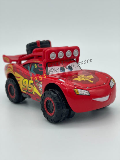 PRE-OWNED / LOOSE DISNEY PIXAR CARS - "OFF-ROAD LIGHTNING MCQUEEN" RADIATOR SPRINGS 500 1/2 SERIES - EXCELLENT CONDITION