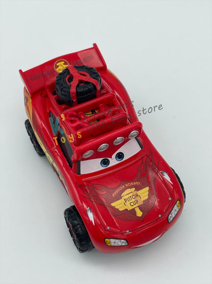 PRE-OWNED / LOOSE DISNEY PIXAR CARS - "OFF-ROAD LIGHTNING MCQUEEN" RADIATOR SPRINGS 500 1/2 SERIES - EXCELLENT CONDITION