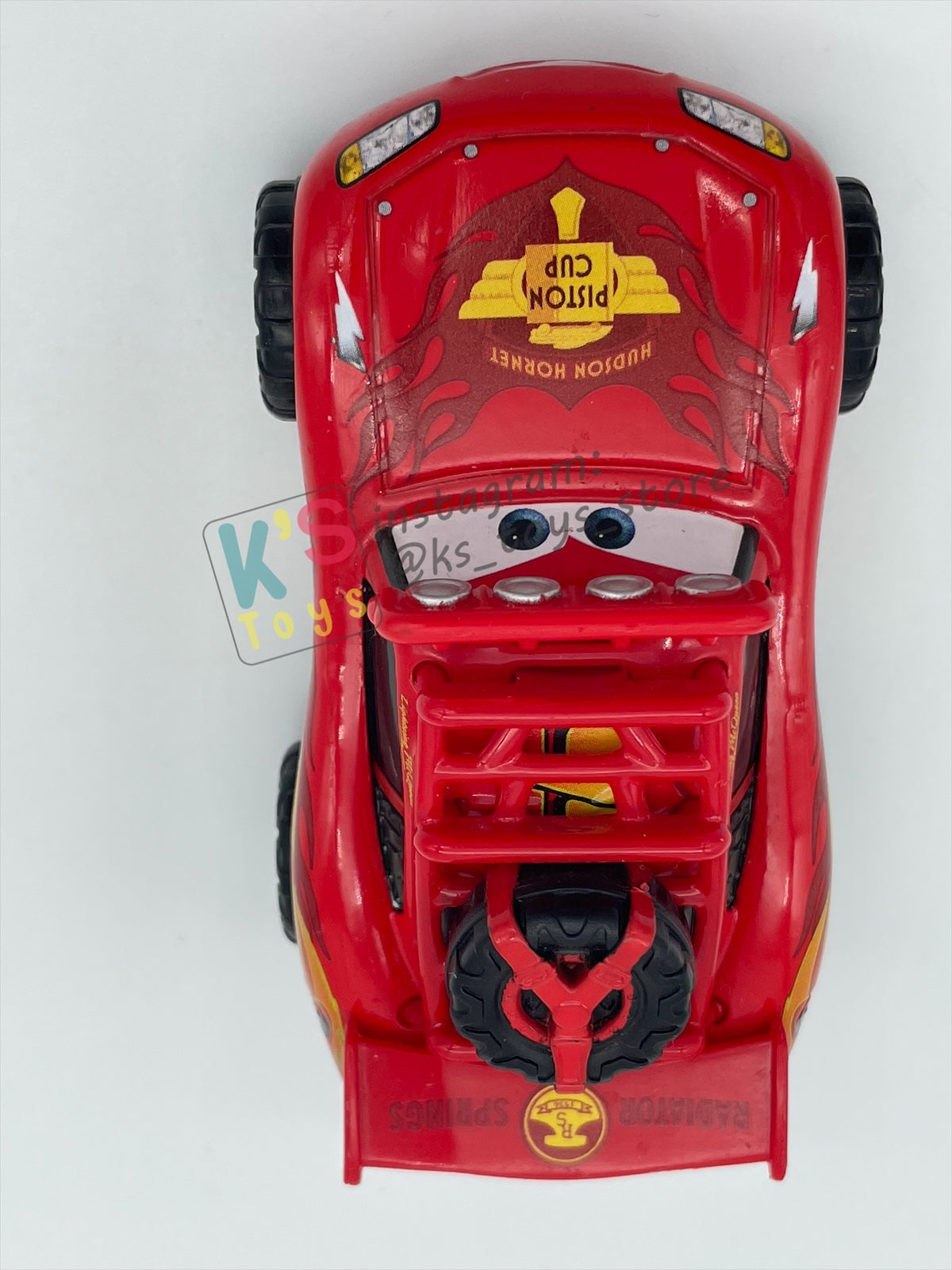 PRE-OWNED / LOOSE DISNEY PIXAR CARS - "OFF-ROAD LIGHTNING MCQUEEN" RADIATOR SPRINGS 500 1/2 SERIES - EXCELLENT CONDITION