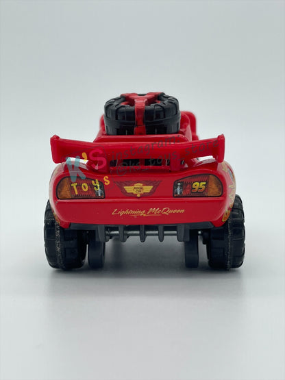 PRE-OWNED / LOOSE DISNEY PIXAR CARS - "OFF-ROAD LIGHTNING MCQUEEN" RADIATOR SPRINGS 500 1/2 SERIES - EXCELLENT CONDITION