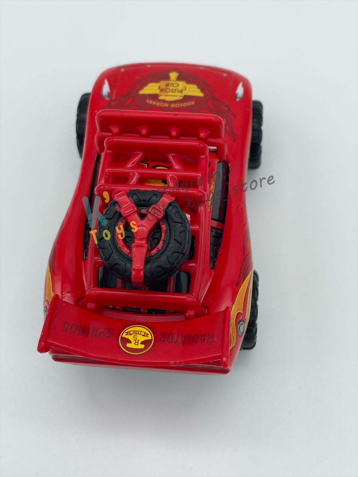 PRE-OWNED / LOOSE DISNEY PIXAR CARS - "OFF-ROAD LIGHTNING MCQUEEN" RADIATOR SPRINGS 500 1/2 SERIES - EXCELLENT CONDITION