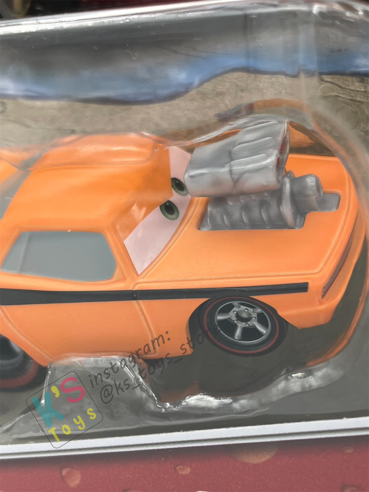 COLOR CHANGERS Disney Pixar Cars by MATTEL, SNOT ROD (ORANGE / WHITE) - 2025 NEW RELEASE - BNIP