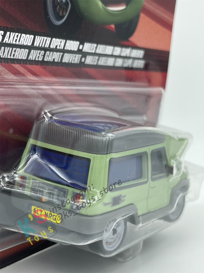 DISNEY PIXAR CARS BY MATTEL - "MILES AXELROD OPEN HOOD" 2023 RE-RELEASED - BNIP