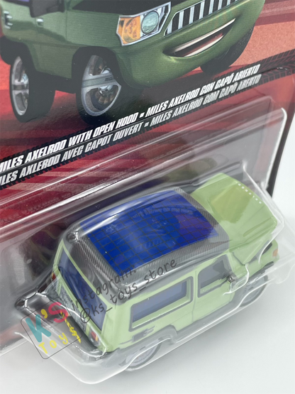 DISNEY PIXAR CARS BY MATTEL - "MILES AXELROD OPEN HOOD" 2023 RE-RELEASED - BNIP