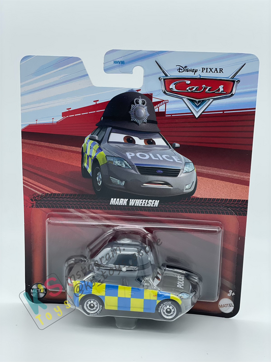 DISNEY PIXAR CARS BY MATTEL - "MARK WHEELSEN" 2023 RE-RELEASED - BNIP