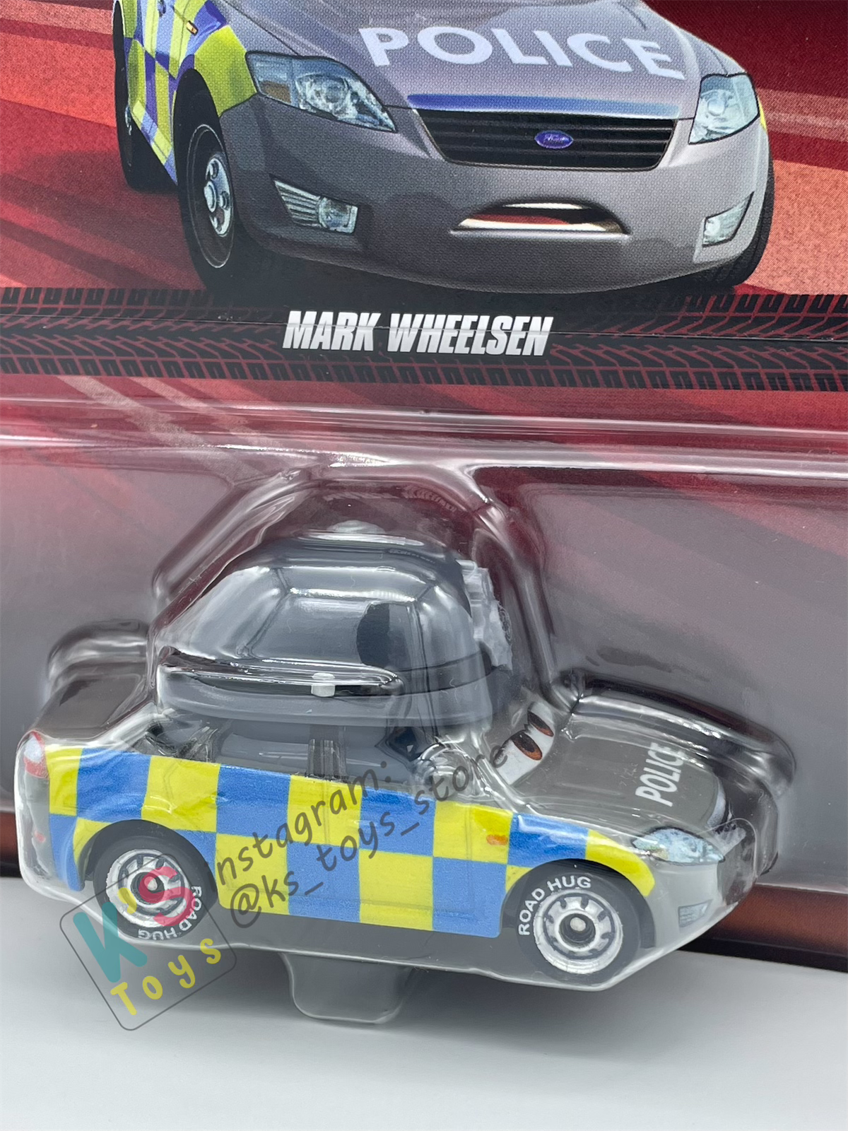 DISNEY PIXAR CARS BY MATTEL - "MARK WHEELSEN" 2023 RE-RELEASED - BNIP