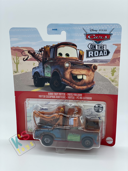 DISNEY PIXAR CARS BY MATTEL - "MATER", CARS ON THE ROAD 2023 RE-RELEASED - BNIP