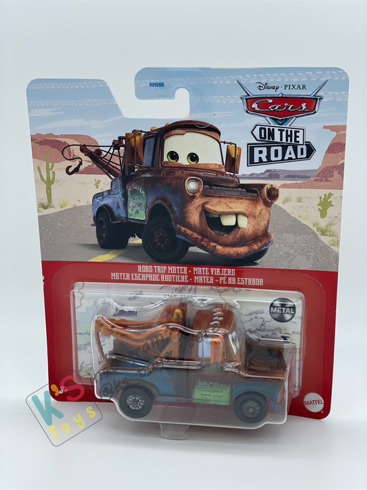 DISNEY PIXAR CARS BY MATTEL - "MATER", CARS ON THE ROAD 2023 RE-RELEASED - BNIP