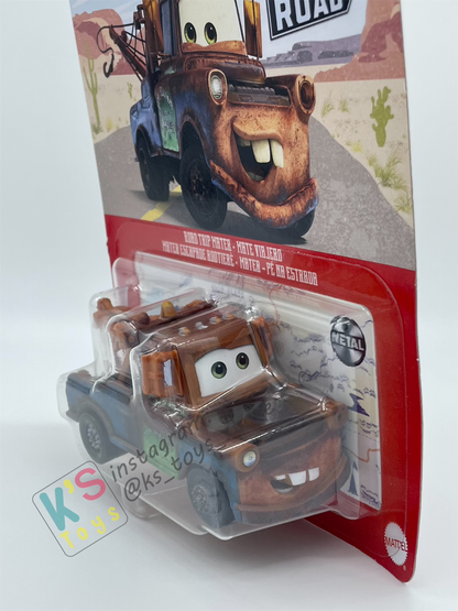 DISNEY PIXAR CARS BY MATTEL - "MATER", CARS ON THE ROAD 2023 RE-RELEASED - BNIP