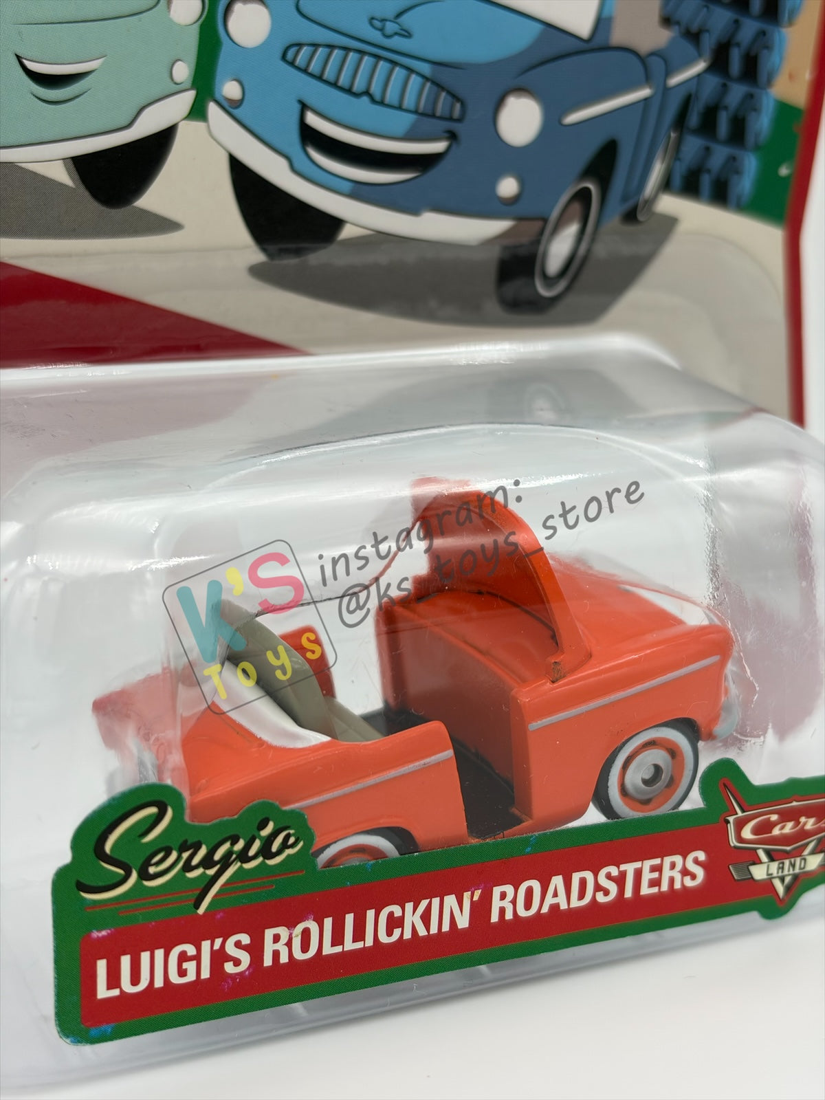 Complete Set / Bundle of 5 pcs of "LUIGI'S ROLLICKIN' ROADSTERS: SERGIO, SOPHIA, ANGELO, PASQUALE, AND SALVATORE" Exclusive Cars Land Disney Parks Cars - BNIP