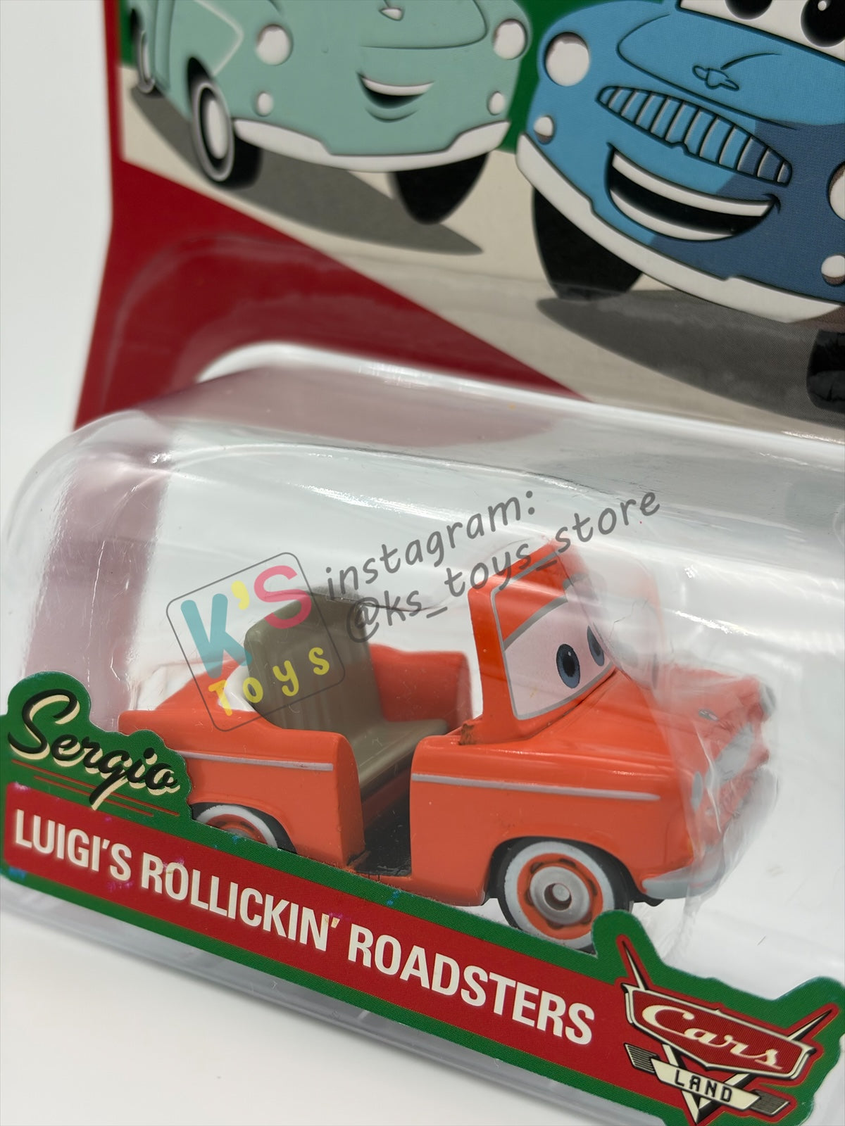 Complete Set / Bundle of 5 pcs of "LUIGI'S ROLLICKIN' ROADSTERS: SERGIO, SOPHIA, ANGELO, PASQUALE, AND SALVATORE" Exclusive Cars Land Disney Parks Cars - BNIP