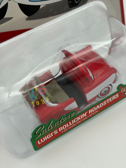 Complete Set / Bundle of 5 pcs of "LUIGI'S ROLLICKIN' ROADSTERS: SERGIO, SOPHIA, ANGELO, PASQUALE, AND SALVATORE" Exclusive Cars Land Disney Parks Cars - BNIP