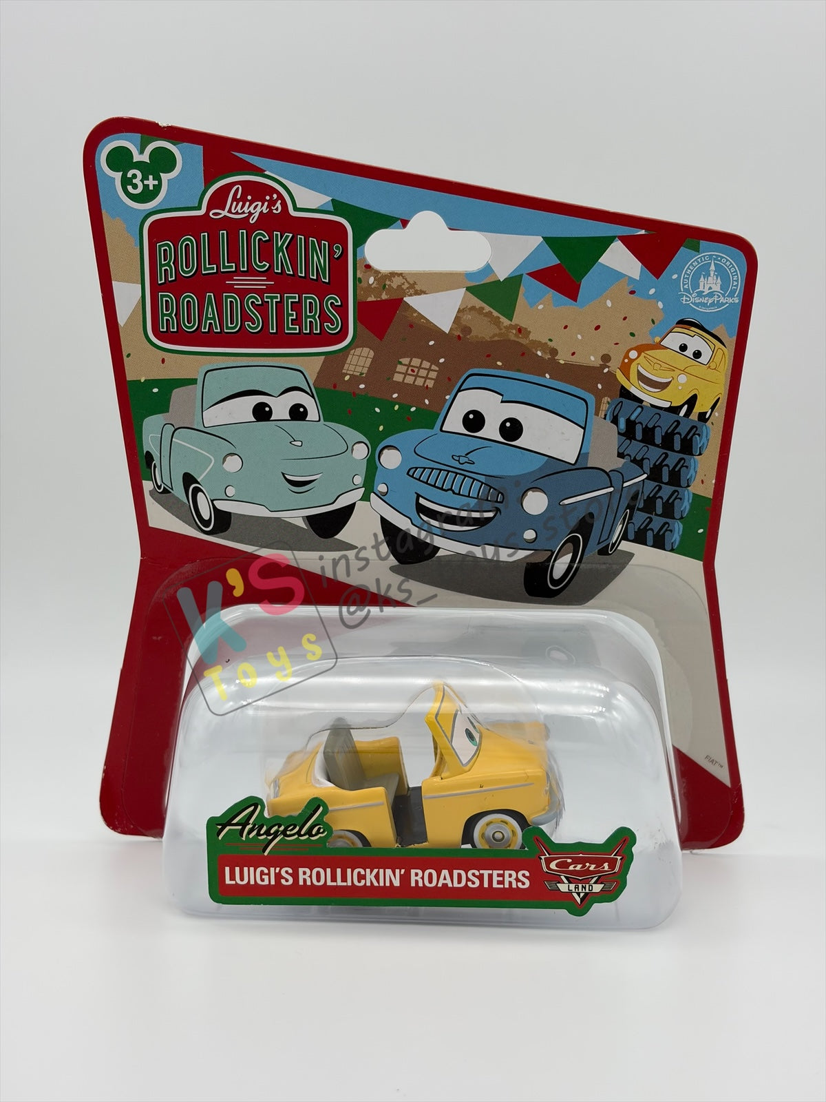 Complete Set / Bundle of 5 pcs of "LUIGI'S ROLLICKIN' ROADSTERS: SERGIO, SOPHIA, ANGELO, PASQUALE, AND SALVATORE" Exclusive Cars Land Disney Parks Cars - BNIP