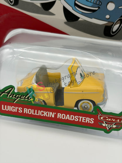 Complete Set / Bundle of 5 pcs of "LUIGI'S ROLLICKIN' ROADSTERS: SERGIO, SOPHIA, ANGELO, PASQUALE, AND SALVATORE" Exclusive Cars Land Disney Parks Cars - BNIP