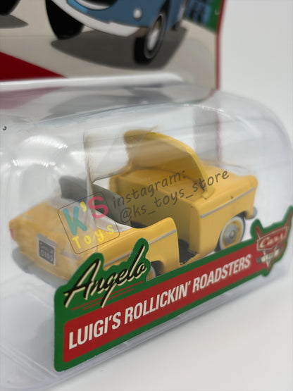 Complete Set / Bundle of 5 pcs of "LUIGI'S ROLLICKIN' ROADSTERS: SERGIO, SOPHIA, ANGELO, PASQUALE, AND SALVATORE" Exclusive Cars Land Disney Parks Cars - BNIP