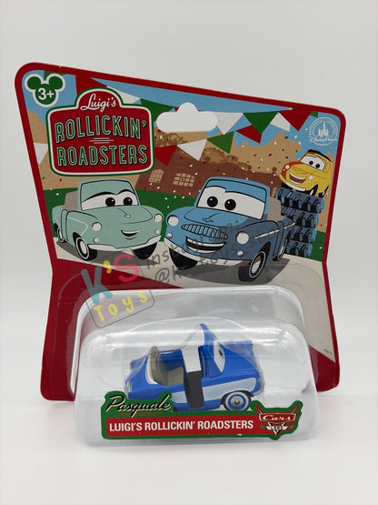 Complete Set / Bundle of 5 pcs of "LUIGI'S ROLLICKIN' ROADSTERS: SERGIO, SOPHIA, ANGELO, PASQUALE, AND SALVATORE" Exclusive Cars Land Disney Parks Cars - BNIP