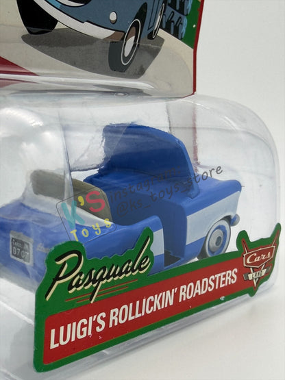Complete Set / Bundle of 5 pcs of "LUIGI'S ROLLICKIN' ROADSTERS: SERGIO, SOPHIA, ANGELO, PASQUALE, AND SALVATORE" Exclusive Cars Land Disney Parks Cars - BNIP
