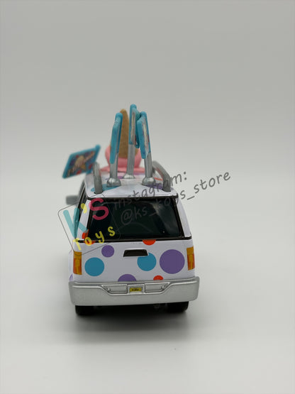 PRE-OWNED / LOOSE DISNEY PIXAR CARS 1:55 BY MATTEL - "I-SCREAMER’S BIGGEST FAN" MONSTER TRUCK MATER SERIES - MINT CONDITION