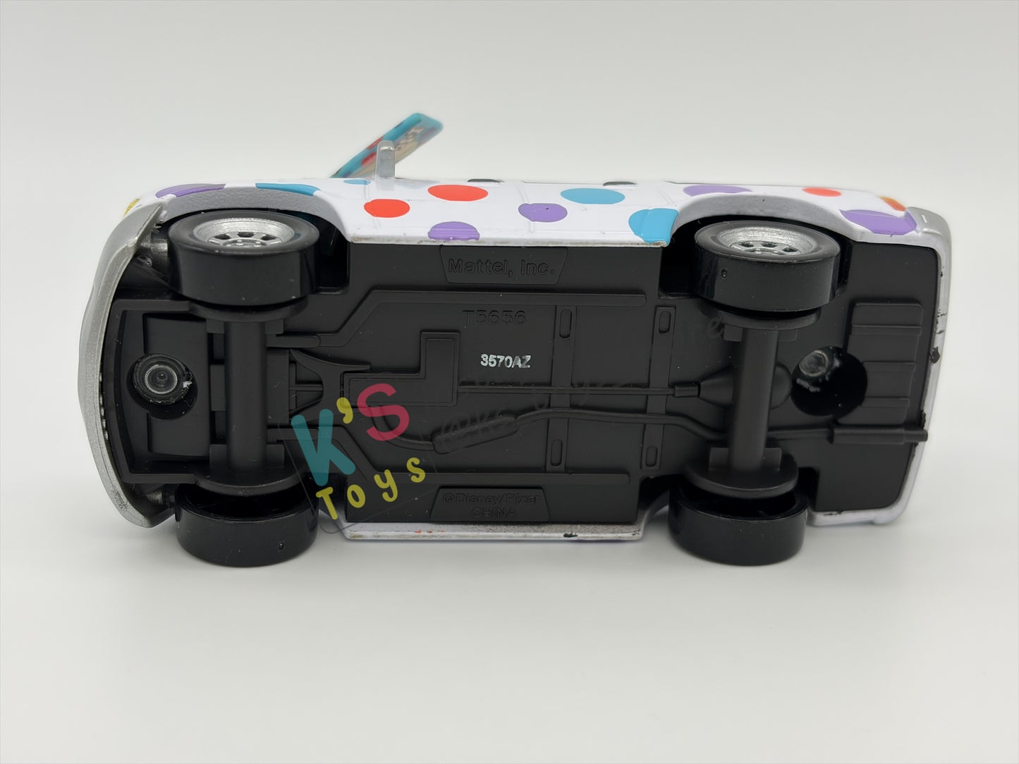 PRE-OWNED / LOOSE DISNEY PIXAR CARS 1:55 BY MATTEL - "I-SCREAMER’S BIGGEST FAN" MONSTER TRUCK MATER SERIES - MINT CONDITION