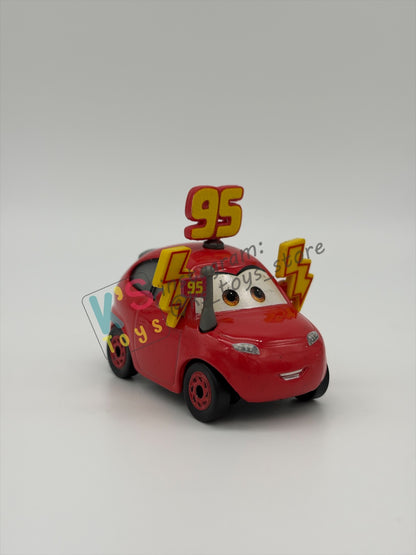 PRE-OWNED / LOOSE DISNEY PIXAR CARS 1:55 BY MATTEL - "MADDY MCGEAR" CARS 3 SERIES - GOOD CONDITION