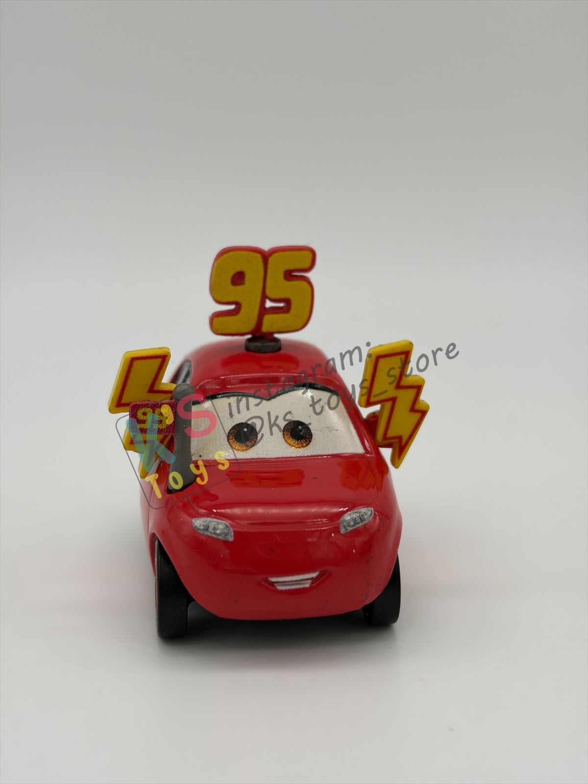 PRE-OWNED / LOOSE DISNEY PIXAR CARS 1:55 BY MATTEL - "MADDY MCGEAR" CARS 3 SERIES - GOOD CONDITION
