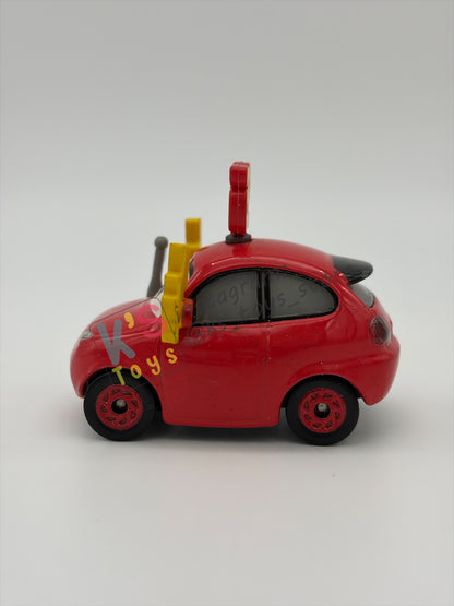 PRE-OWNED / LOOSE DISNEY PIXAR CARS 1:55 BY MATTEL - "MADDY MCGEAR" CARS 3 SERIES - GOOD CONDITION