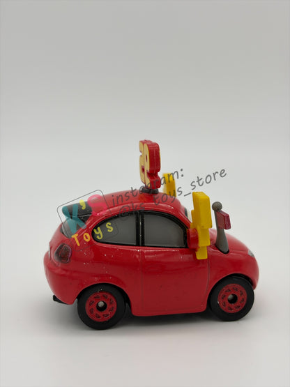 PRE-OWNED / LOOSE DISNEY PIXAR CARS 1:55 BY MATTEL - "MADDY MCGEAR" CARS 3 SERIES - GOOD CONDITION
