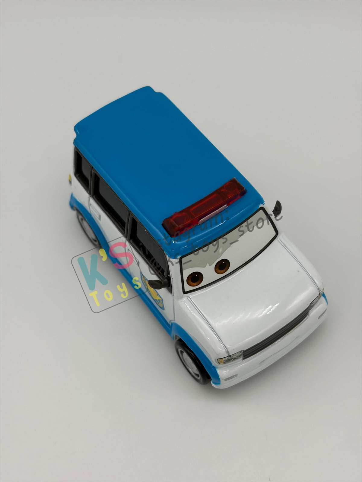 PRE-OWNED / LOOSE DISNEY PIXAR CARS - "OFFICER MURAKAMI" CARS 2 SERIES - NEAR MINT CONDITION - READ DESCRIPTION!!!!!!!!!!