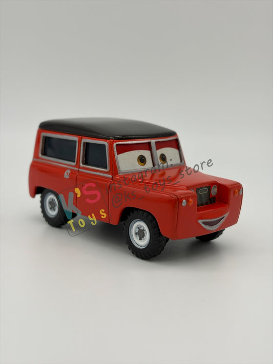 PRE-OWNED / LOOSE DISNEY PIXAR CARS - "MAURICE WHEELKS" CARS 2 PALACE CHAOS SERIES - NEAR MINT CONDITION - READ DESCRIPTION!!!!!!