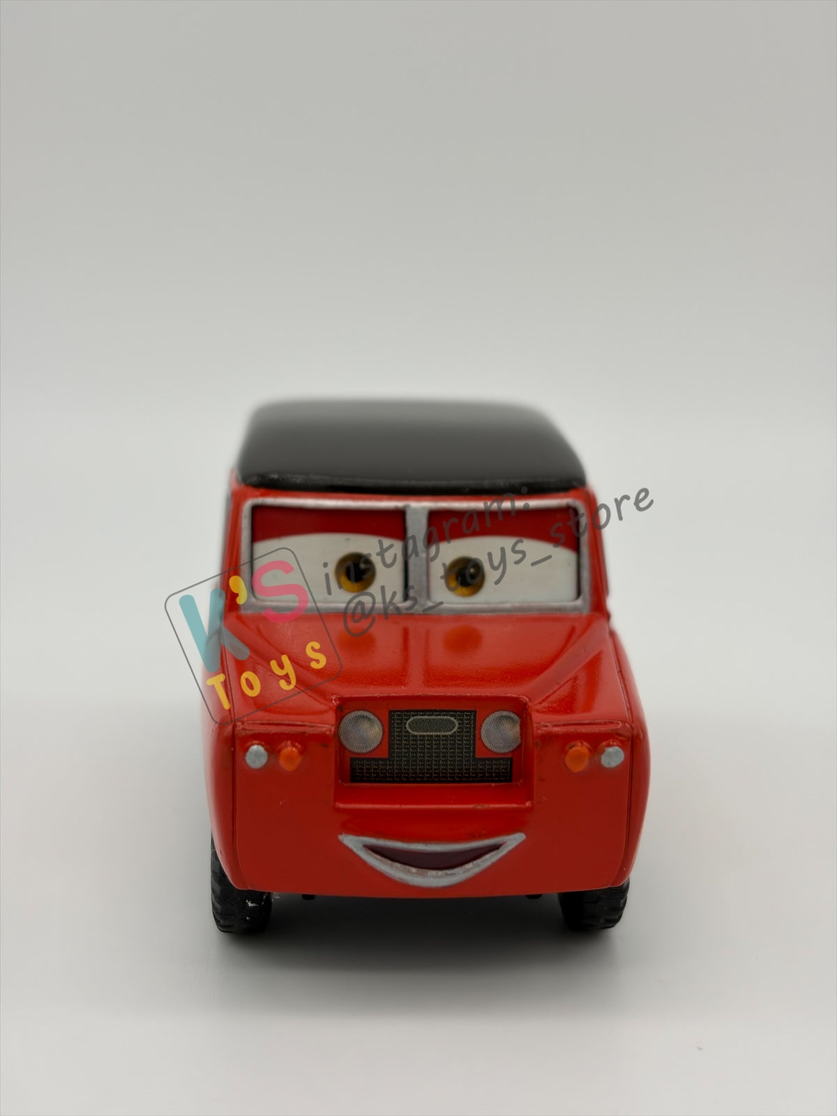 PRE-OWNED / LOOSE DISNEY PIXAR CARS - "MAURICE WHEELKS" CARS 2 PALACE CHAOS SERIES - NEAR MINT CONDITION - READ DESCRIPTION!!!!!!