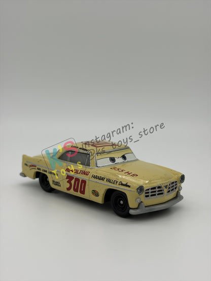 PRE-OWNED / LOOSE DISNEY PIXAR CARS 1:55 BY MATTEL - "LEROY HEMING" CARS 3 DOC'S RACING DAYS - PLAYED CONDITION - READ DESCRIPTION!!!!!!
