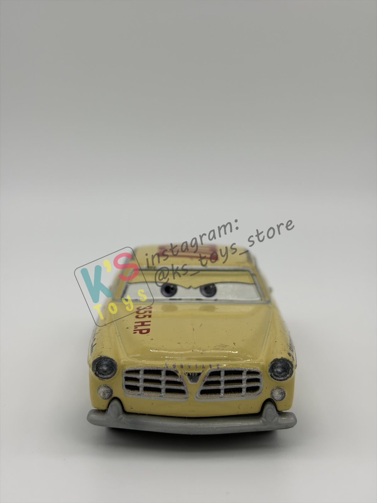 PRE-OWNED / LOOSE DISNEY PIXAR CARS 1:55 BY MATTEL - "LEROY HEMING" CARS 3 DOC'S RACING DAYS - PLAYED CONDITION - READ DESCRIPTION!!!!!!